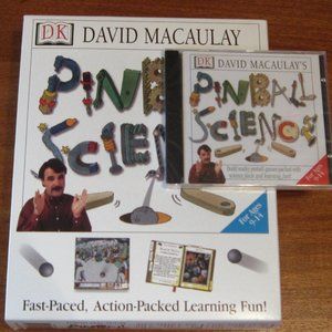 NIB, Pinball Science: DVD Interactive Learning video game, fun math and science